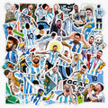 50PCS Messi Vinyl Waterproof Stickers